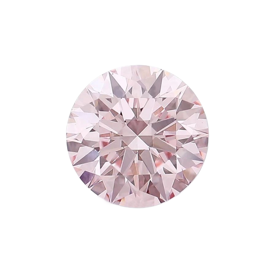 CERTIFIED ARGYLE Round Diamond 0.21ct 7PR SI1