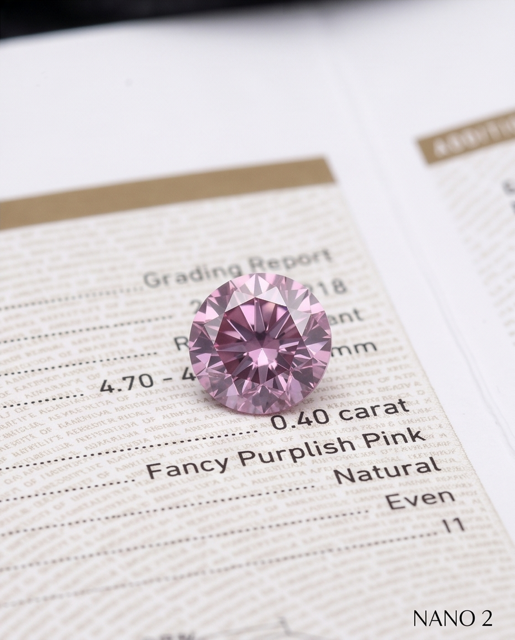 ORIGIN ARGYLE Round Diamond 0.40ct 6P P1