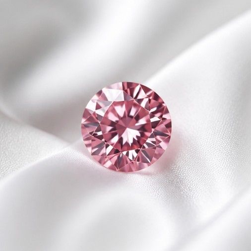CERTIFIED ARGYLE Round Diamond 0.19ct 5P SI2