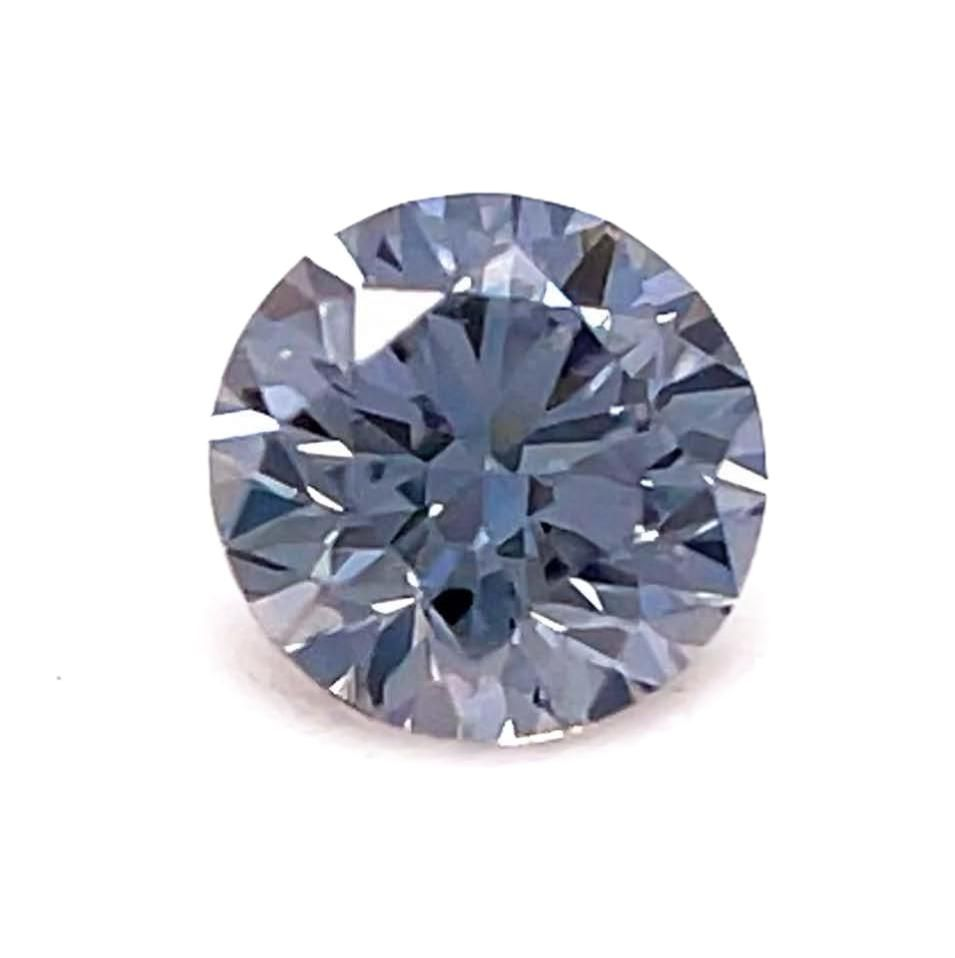 CERTIFIED ARGYLE Round Diamond 0.22ct BL1 Blue Moon Tender Lot 26 VVS2