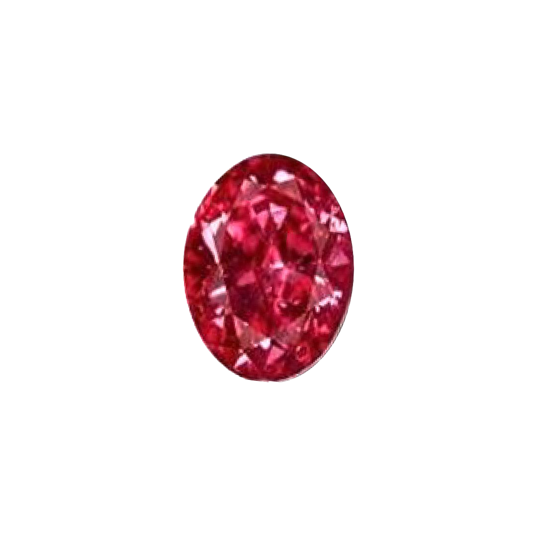 CERTIFIED ARGYLE Oval Diamond 0.34ct RED VS2 TENDER LOT 4