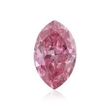 CERTIFIED ARGYLE Marquise Diamond 0.19ct 4PR VS2