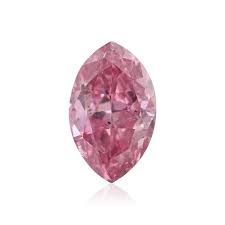 CERTIFIED ARGYLE Marquise Diamond 0.19ct 4PR VS2