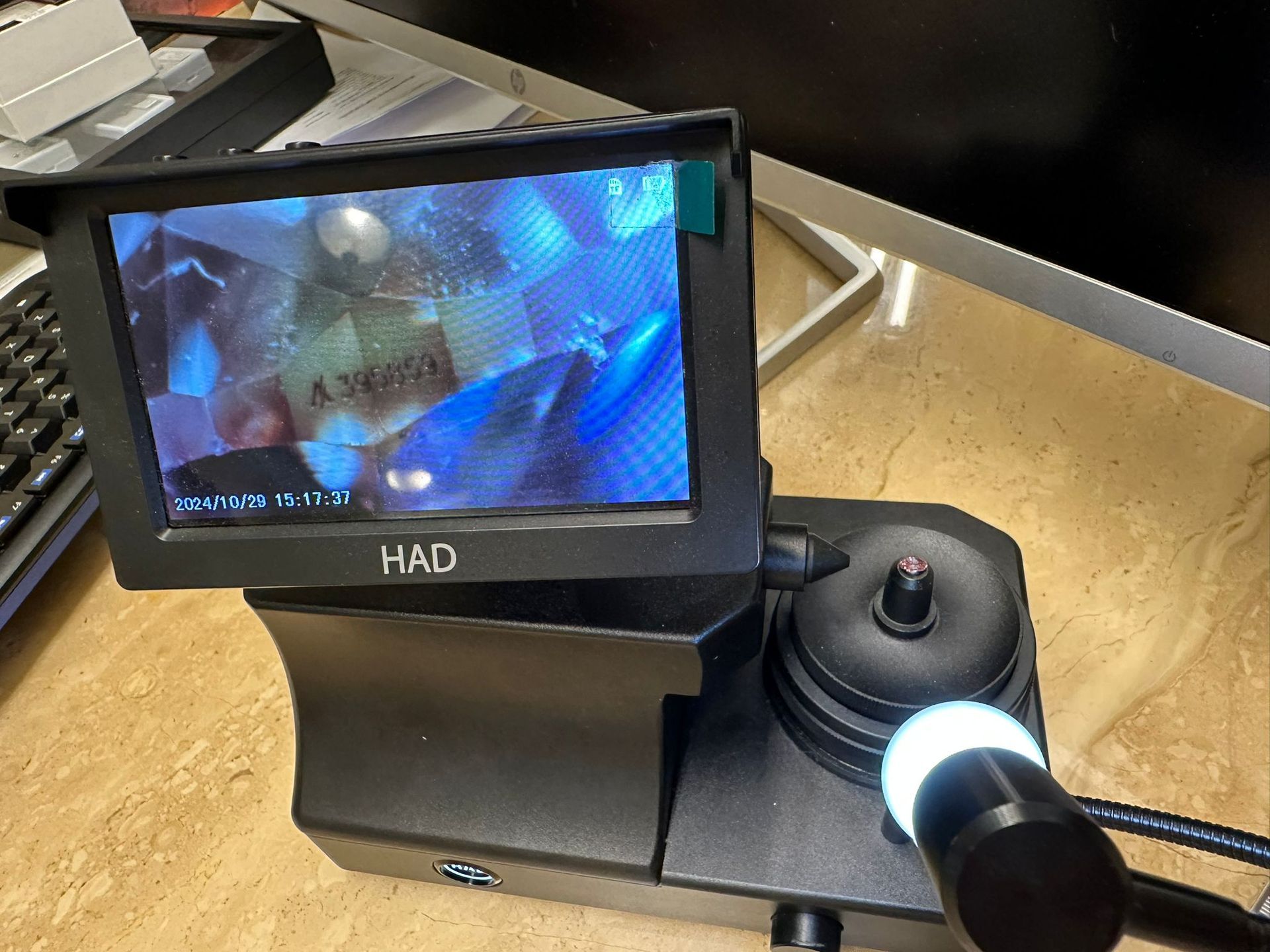 CERTIFIED ARGYLE Oval Diamond 0.43ct 4PR SI1