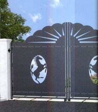 Cancelli in ferro laserati