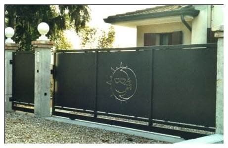 Cancelli in ferro laserati