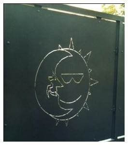 Cancelli in ferro laserati