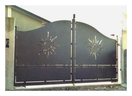 Cancelli in ferro laserati