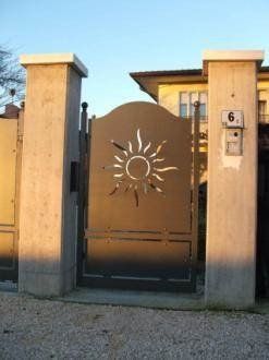 Cancelli in ferro laserati