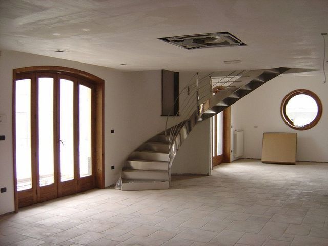 scale e ringhiere interno ed esterno in aciaio inox