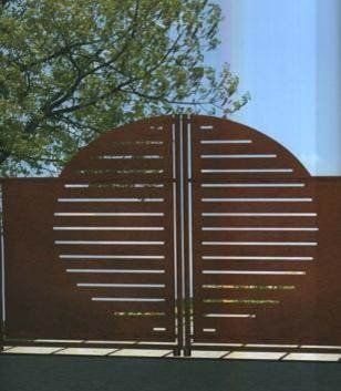 Cancelli in ferro laserati