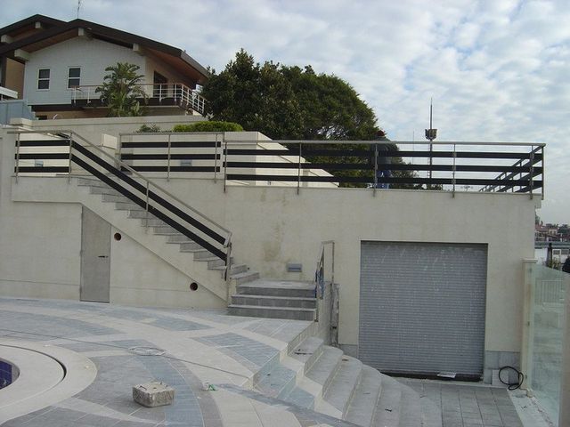 scale e ringhiere interno ed esterno in aciaio inox