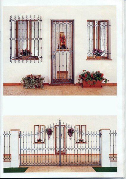 Cancelli d'ingresso e inferriate