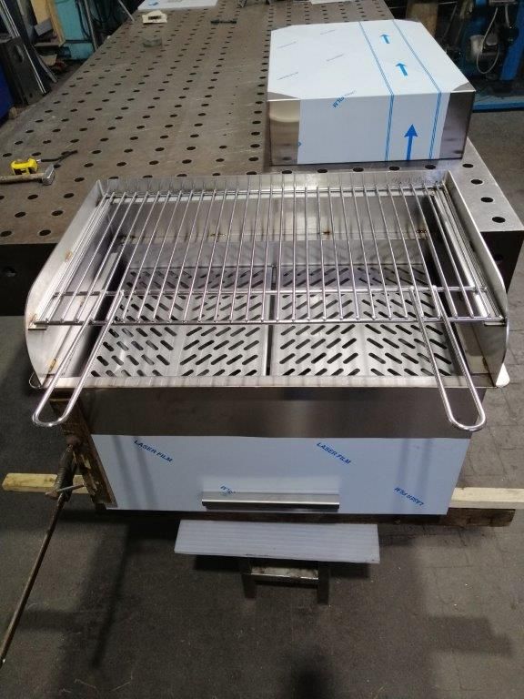 griglia per barbecue acciaio inox