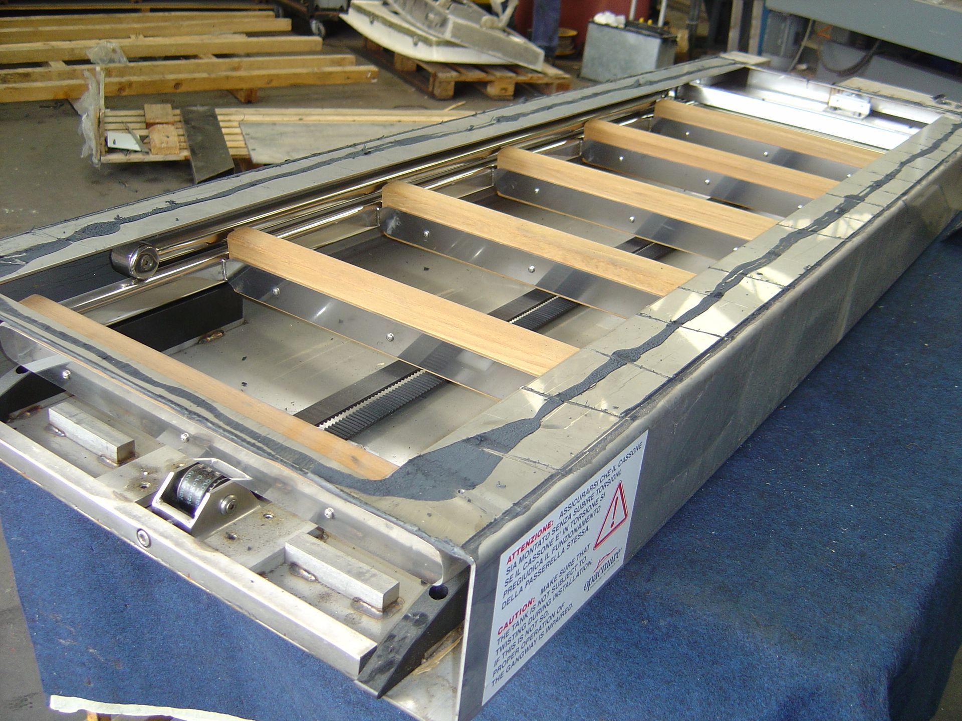 Scala retrattile per barche