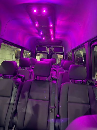 Driver opening vehicle door — ready and attentive service