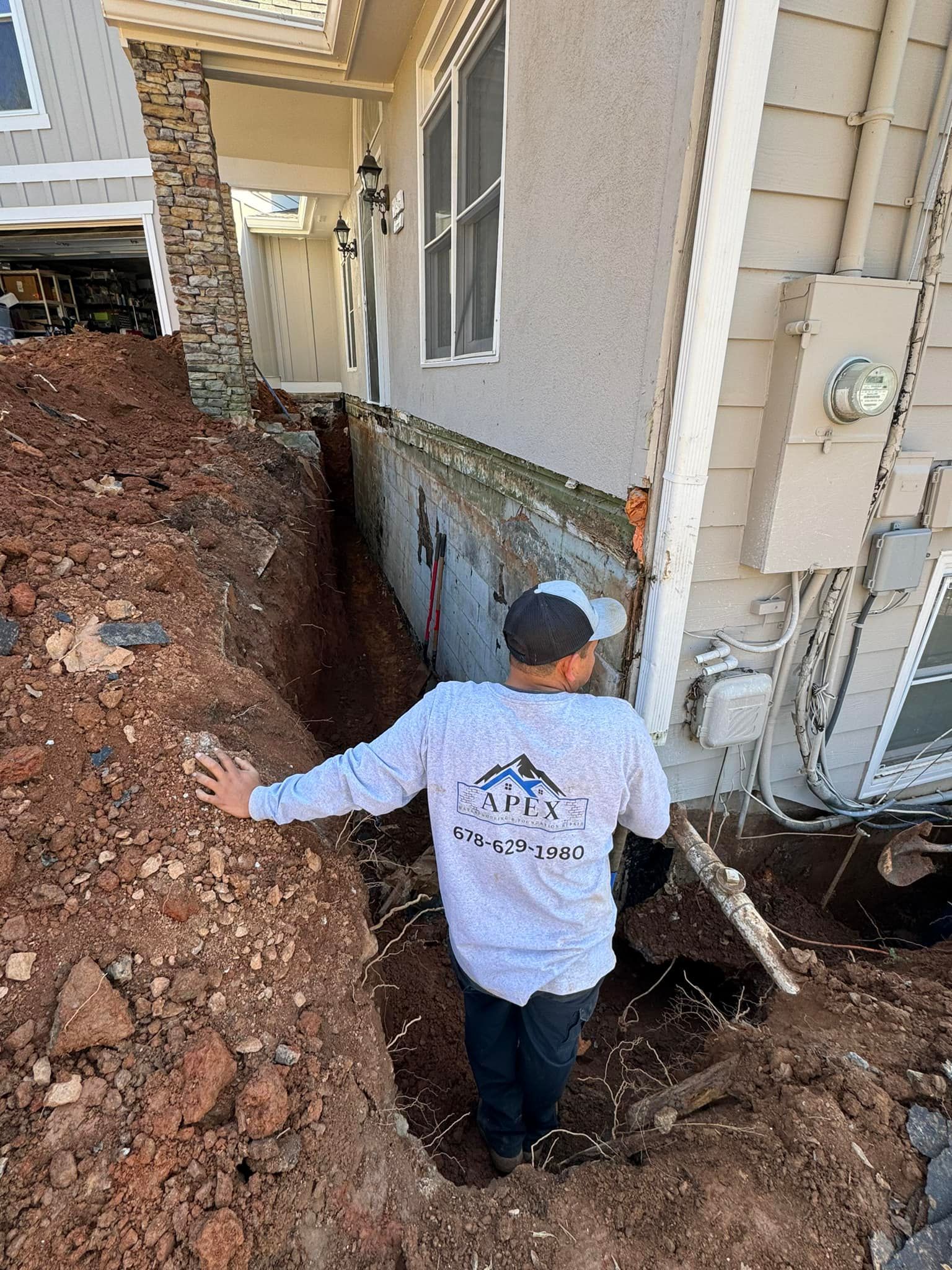 Foundation Repairs Services Lula, GA Apex Waterproofing
