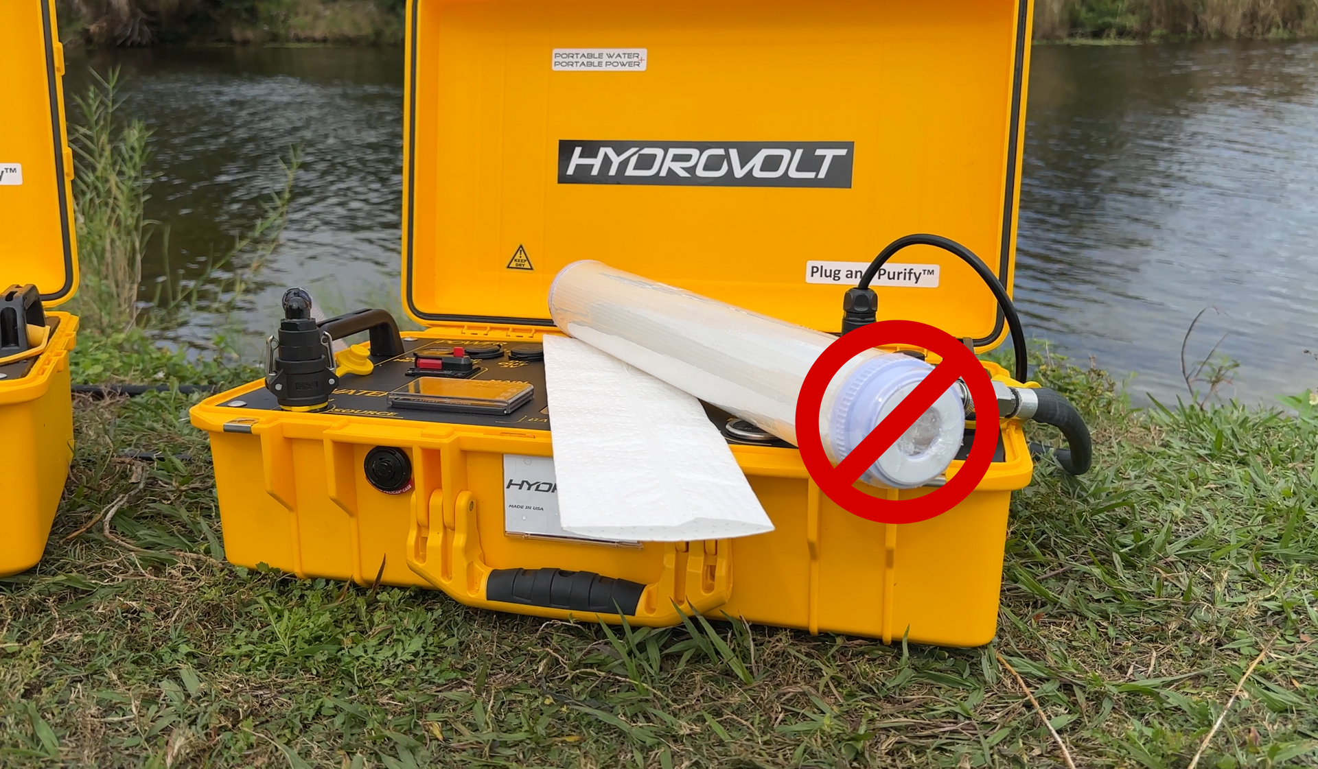 HydroVolt AQS Aqua Shield uses sleeve filters, so you can rinse and have large stock for moths in a small box