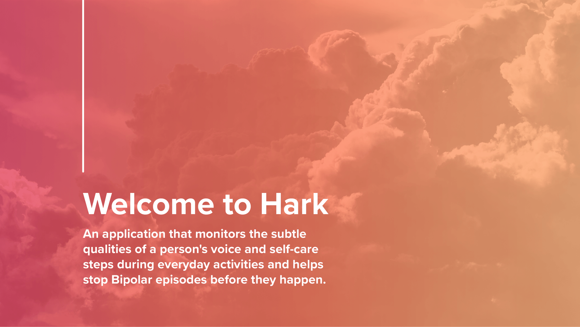 hark ux design sample