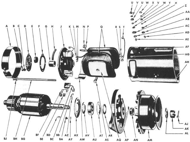 Electrical - Generator Assembly (Bearing Type)