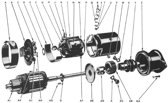 Electrical - Cranking Motor Assembly