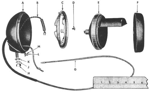 Electrical - Blackout Driving Light Assembly