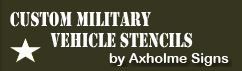Custom Military Vehicle Stencils logo