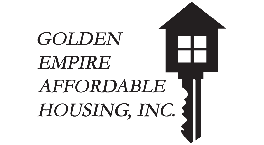 The logo for golden empire affordable housing inc.