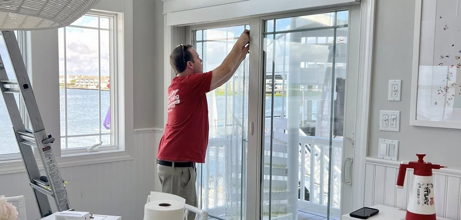 safety and security window film installation