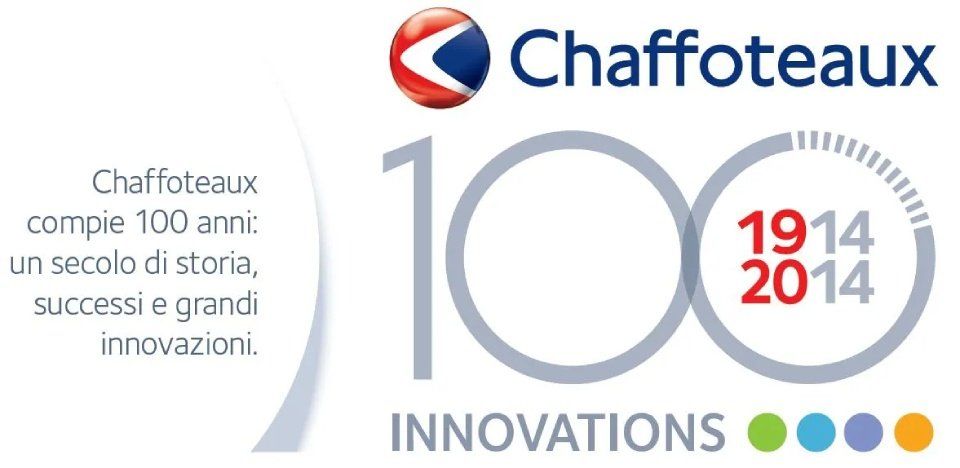 100 ANNI CHAFFOTEAUX - LOGO