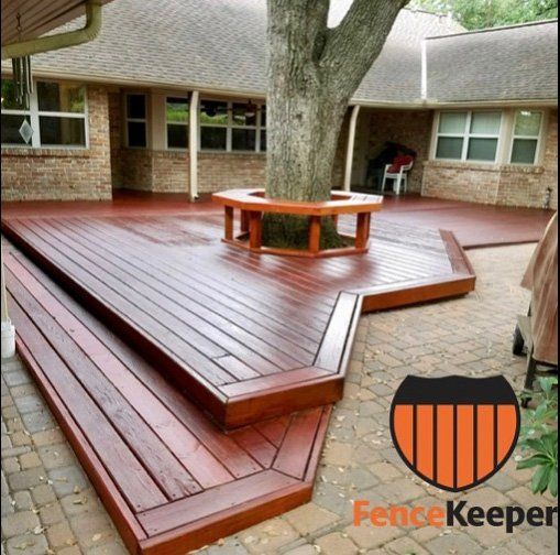 Wooden Deck — Pearland, TX — Fence Keeper