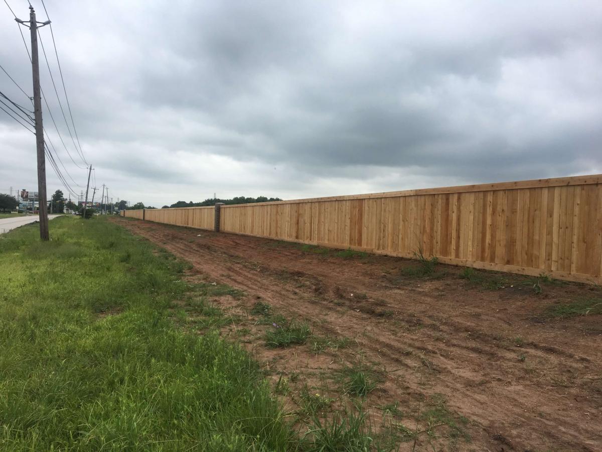 Large Perimeter Fence — Pearland, TX — Fence Keeper