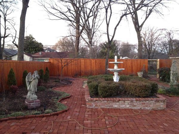Backyard Patio — Pearland, TX — Fence Keeper