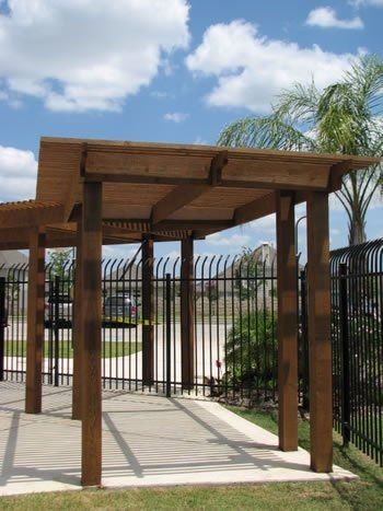 Wooden Pergola — Pearland, TX — Fence Keeper