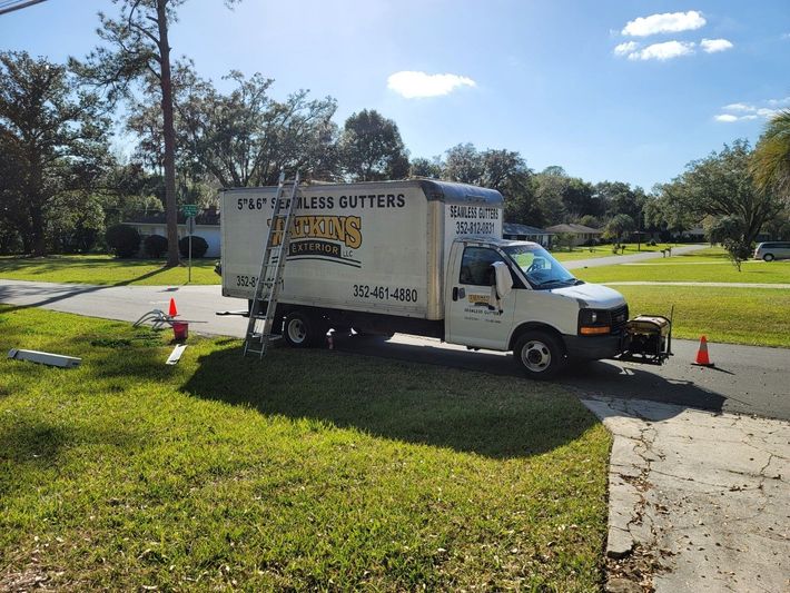 Truck — Marion County, FL — Watkins Seamless Gutters