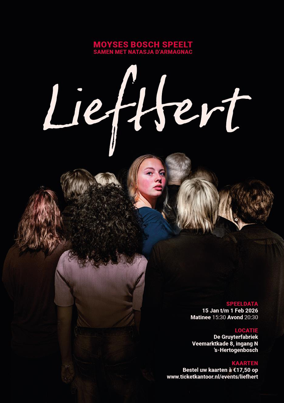 Poster voor het toneelstuk 