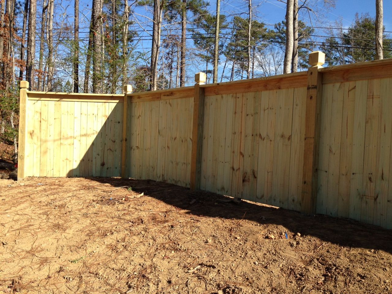 privacy fence alabaster al