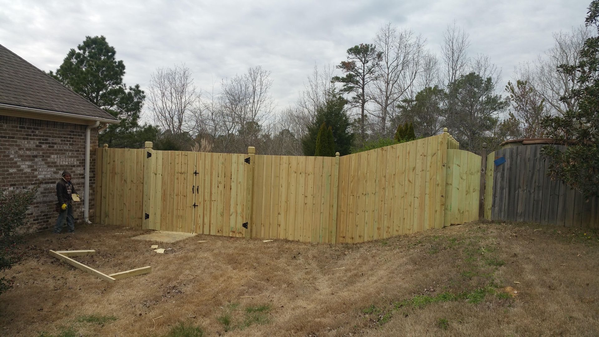 commercial fence installation alabaster al