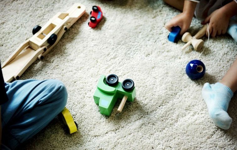 Toys On Carpet