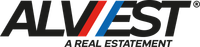 Het logo voor alvest een vastgoedbedrijf