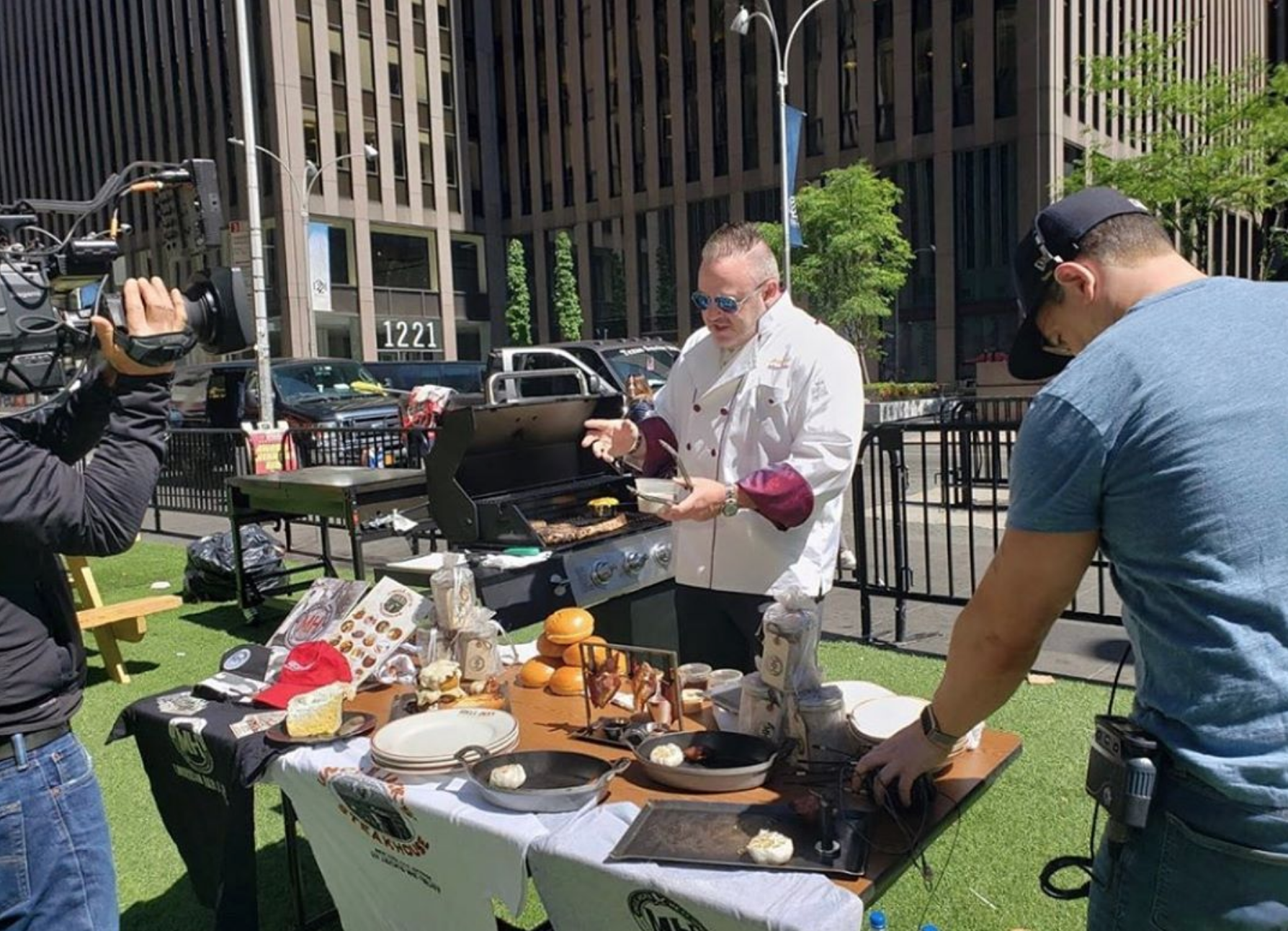 willie degel grilling in nyc