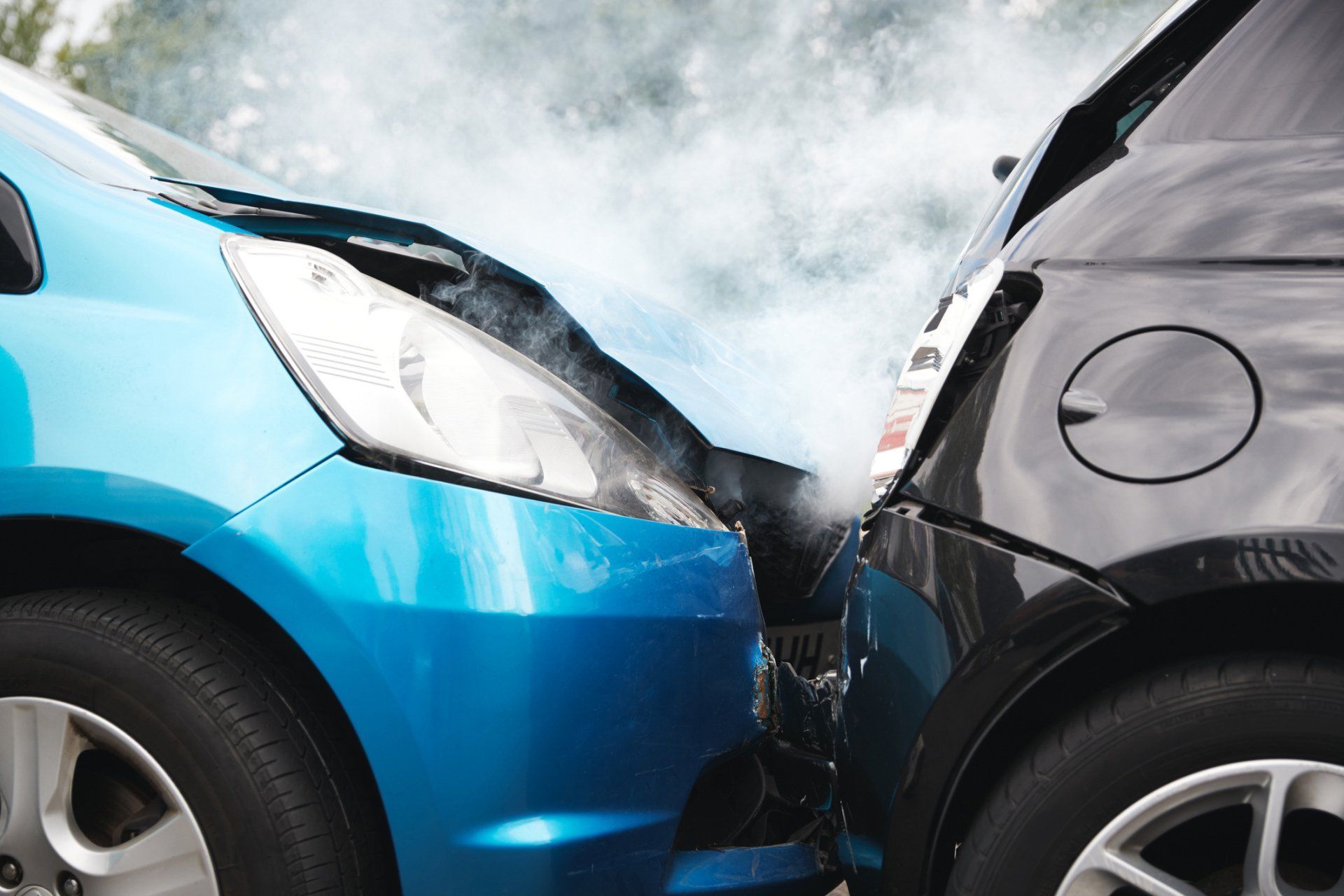 A Close-Up Of A Car Crash — Green Bay, WI — Brabazon Law Office LLC