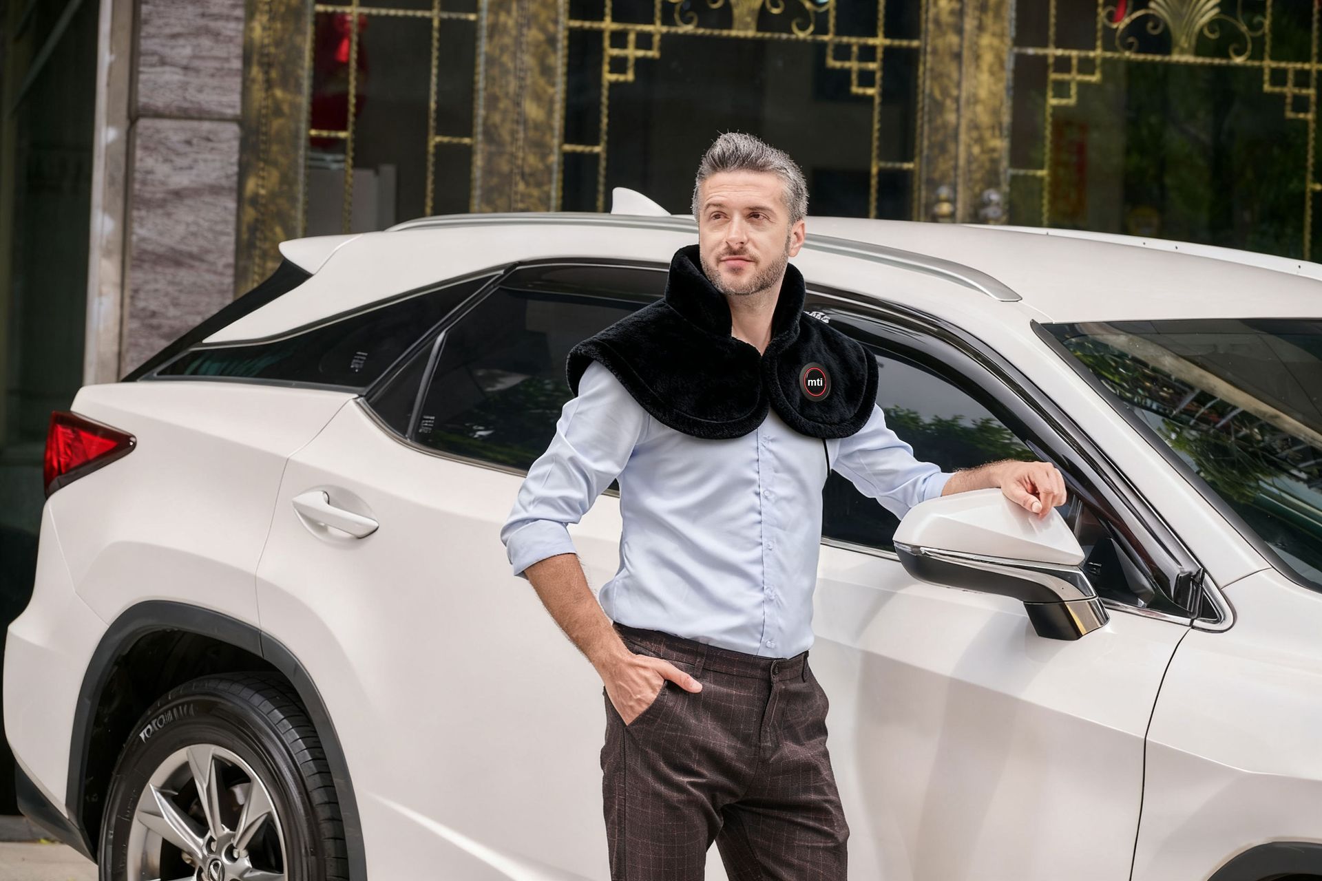 Portable Neck and Shoulders Heated Comfort Wrap