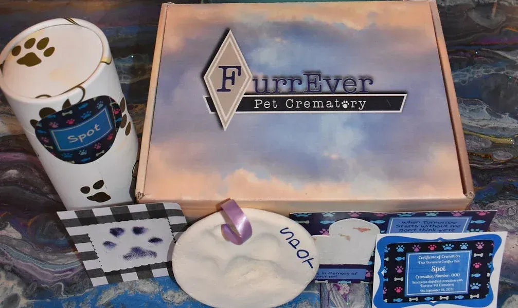 A box that has the word forever on it