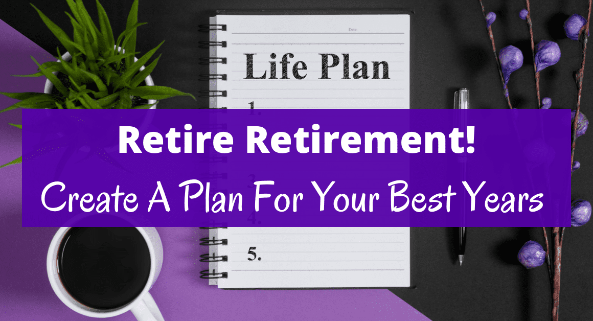 Purple banner over a notepad that reads 