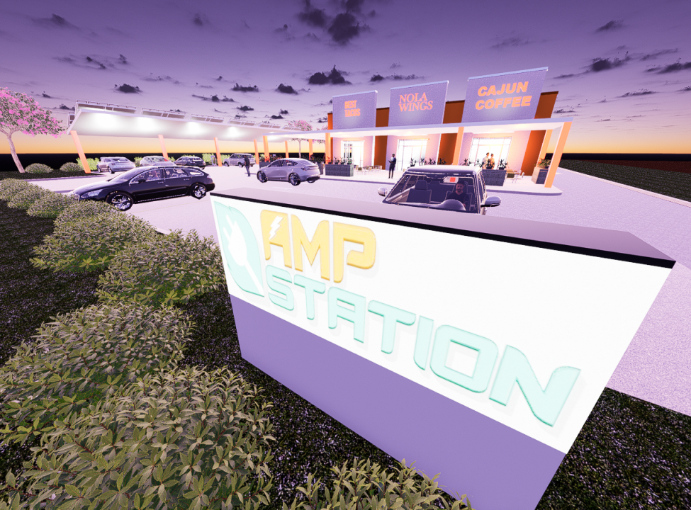 An artist 's impression of the amp station