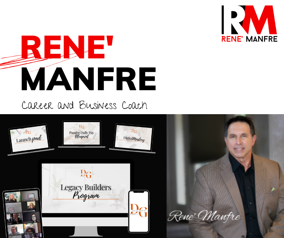 Rene manfre is a career and business coach.