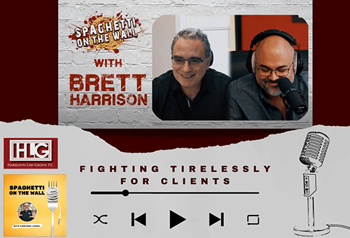 Brett harrison talks about fighting tirelessly for clients