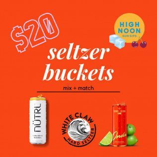 $ 20 seltzer buckets mix match