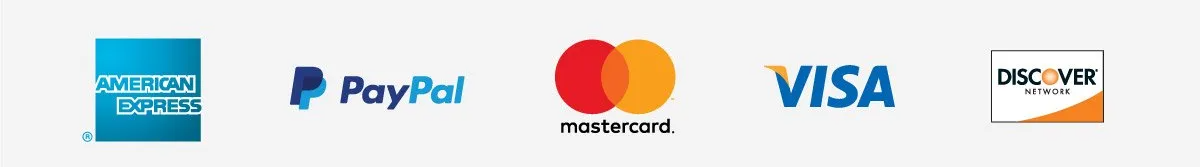 a paypal , mastercard , and visa logo on a white background .